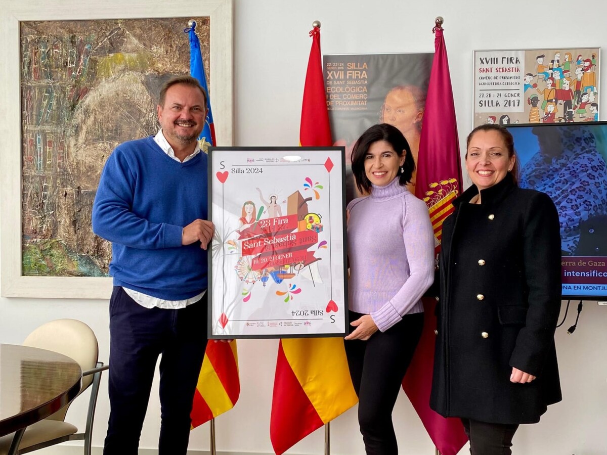 cartell fira Sant Sebastià de Silla 2024